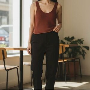 House of Harlow 1960 Brown Knit Tank